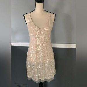 Free People sequined dress NWT